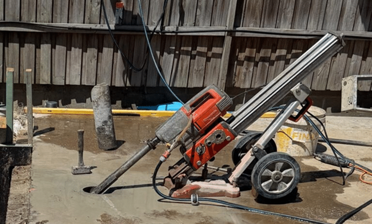 core drilling