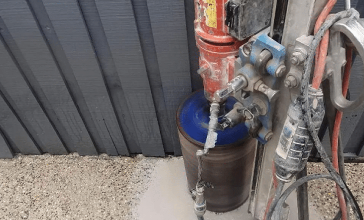 core drilling