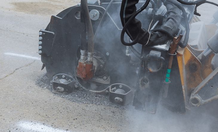 Road Saw Cutting 2